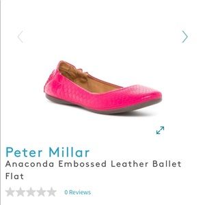 Hot pink comfortable flats
